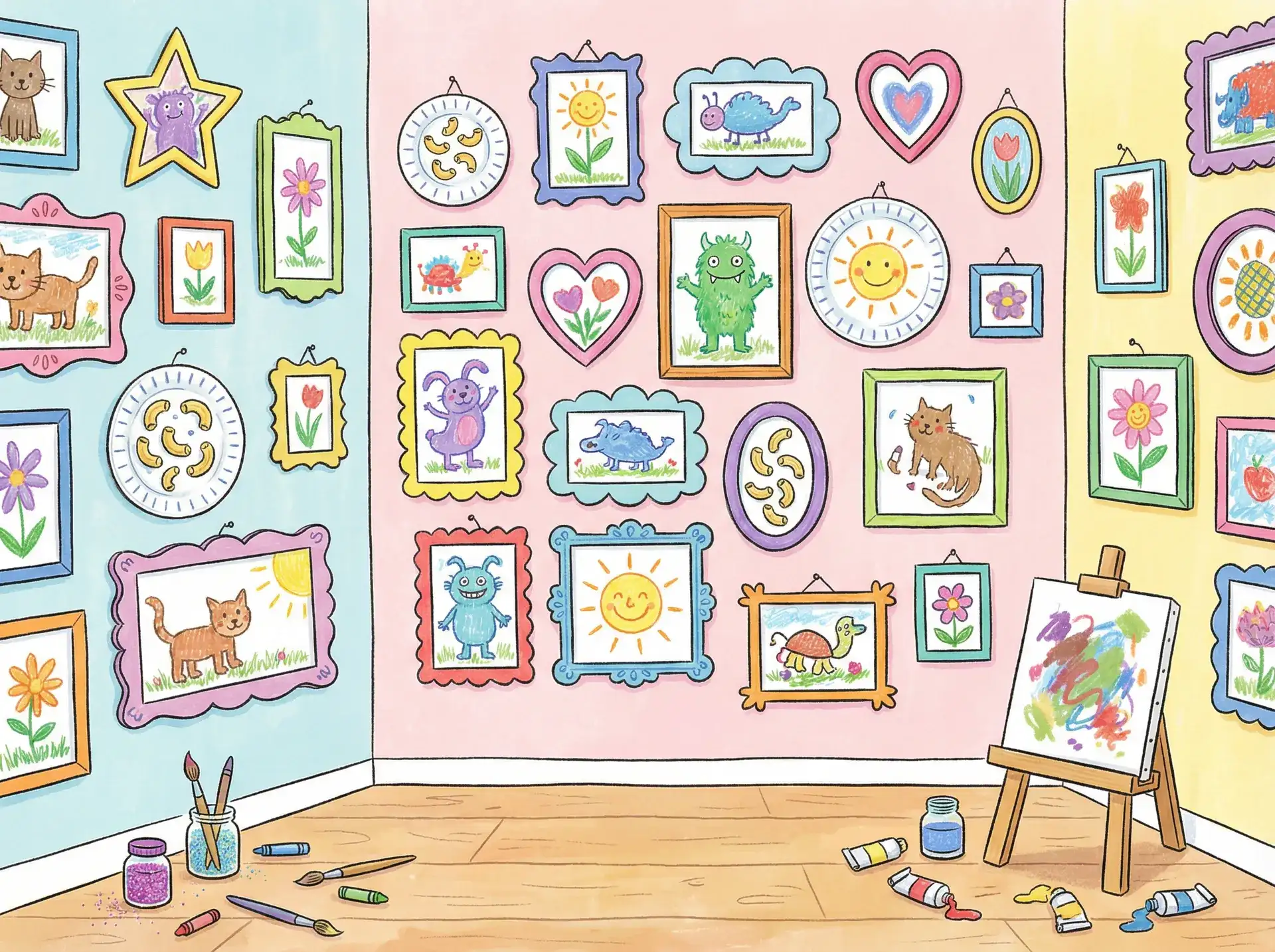 小朋友的彩色画作 - 欧美第24页草草影院 创意展示